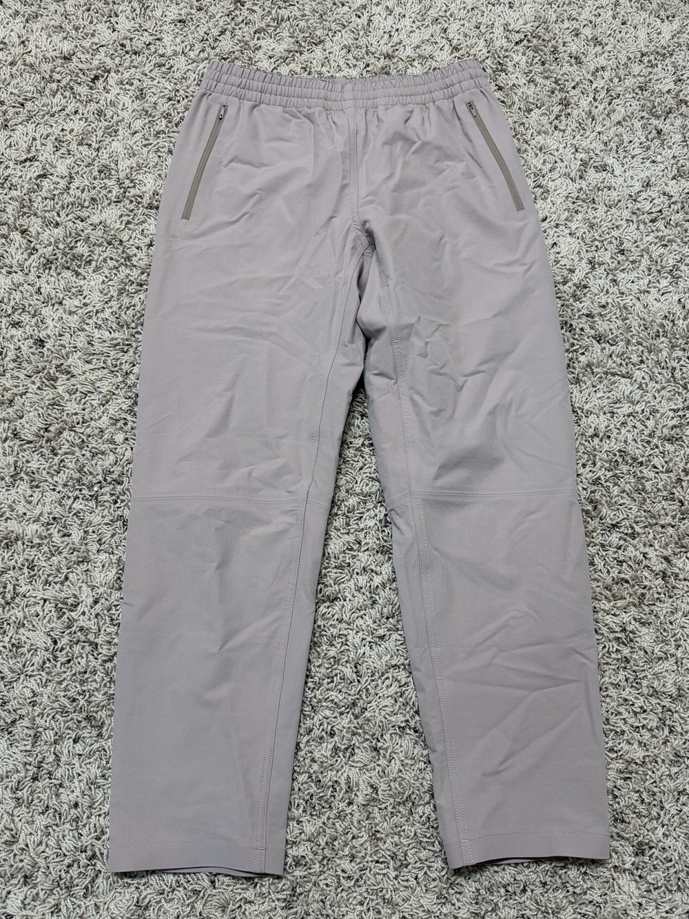 Outdoor Voices Mauve Pink Rectrek Pants Elastic Waist Tapered Hiking XS